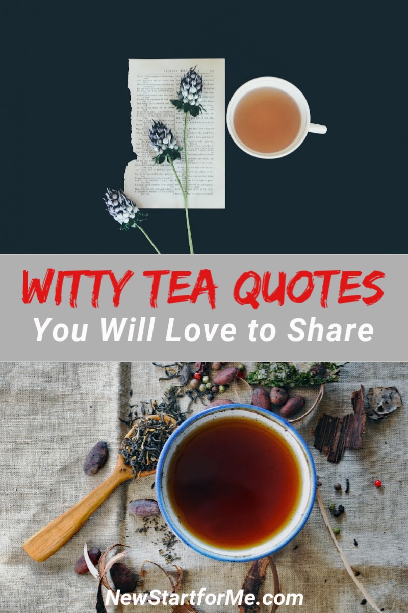 Witty Tea Quotes You Will Love - NewStart for Me