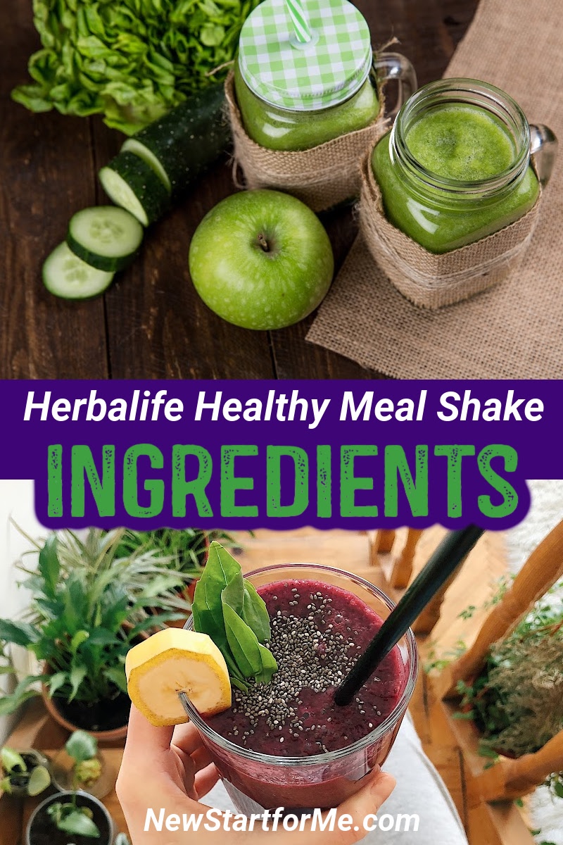 Herbalife Healthy Meal Shake Ingredients Newstartforme